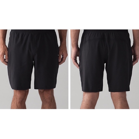 lululemon athletica Other - Lululemon Mens Pacebreaker Black Shorts Size XL